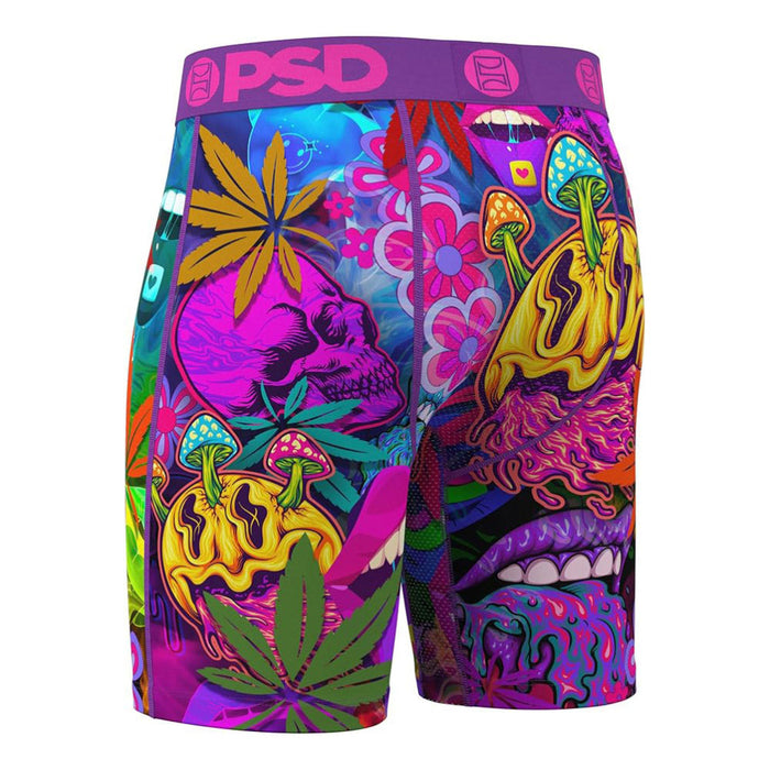 PSD Men's Multicolor Rave Blaze Boxer Briefs XX-Large Underwear - 425180060-MUL-XXL