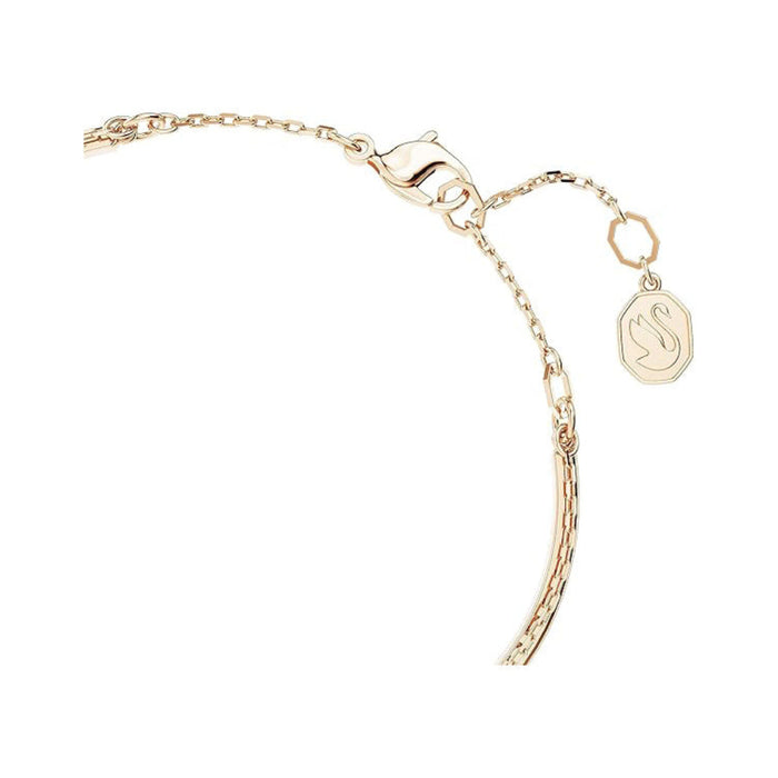 Swarovski Women's Moon Multicolored Rose Gold-Tone Finished Sublima Bangle Bracelet - 5671586