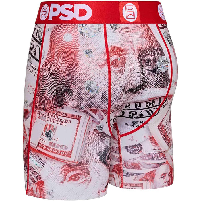 PSD Men's Multicolor Hunned Boxer Briefs Small Underwear - 124180002-MUL-S