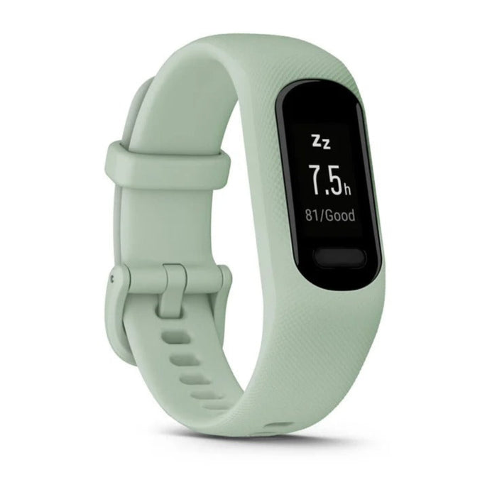 Garmin vivosmart 5 Cool Mint Silicone Band Simple Design Long-Lasting Battery Fitness Tracker - 010-02645-02
