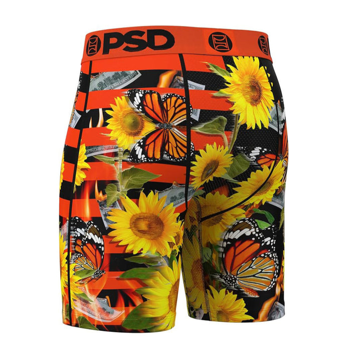 PSD Men's Multicolor Sunfire Split Boxer Briefs Large Underwear - 324180062-MUL-L