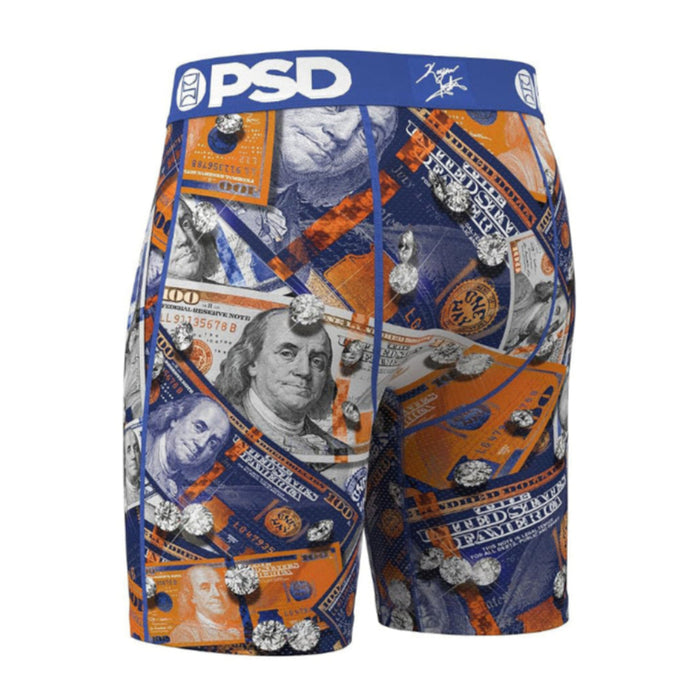 PSD Men's Multicolor One Way Benjis Boxer Briefs Medium Underwear - 324180192-MUL-M