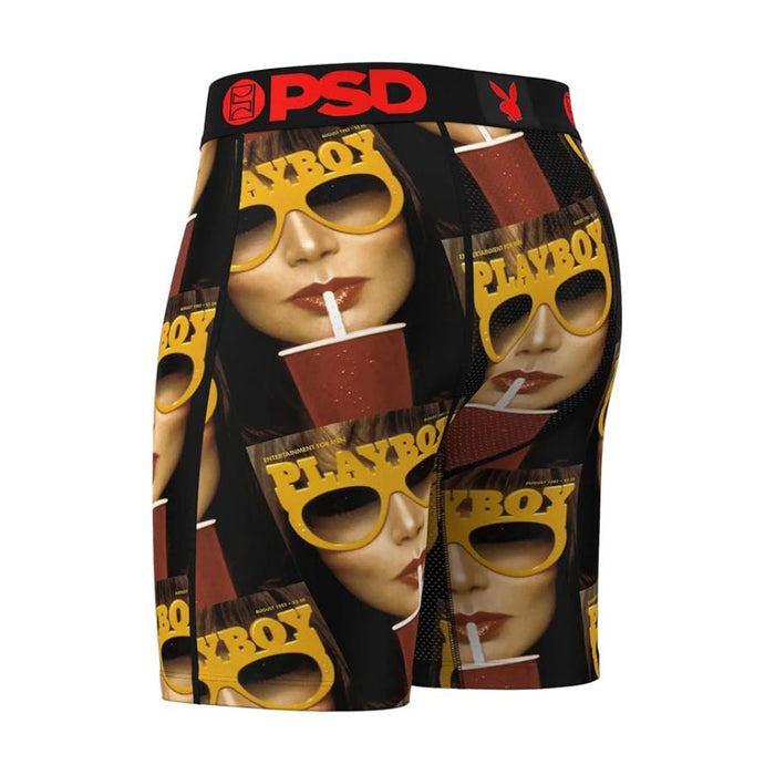 PSD Men's Multicolor Playboy Stunna Boxer Briefs Medium Underwear - 424180211-MUL-M