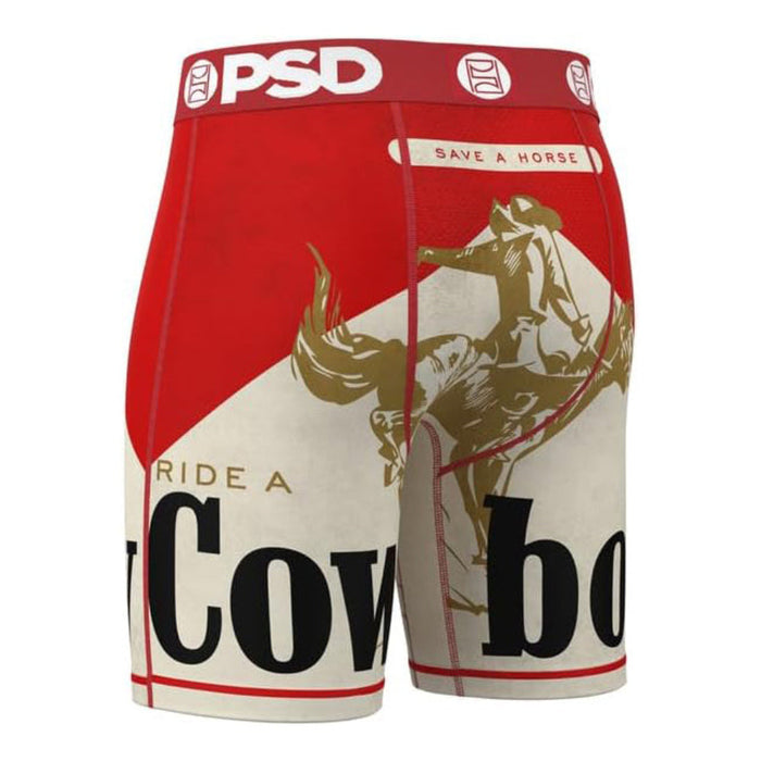 PSD Men's Multicolor Ride A Cowboy Boxer Briefs Extra Large Underwear - 225180112-MUL-XL
