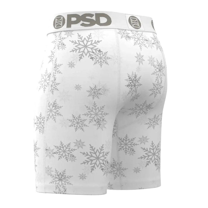 PSD Men's Multicolor Snowflake Modal Boxer Briefs Large Underwear - 424180074-MUL-L