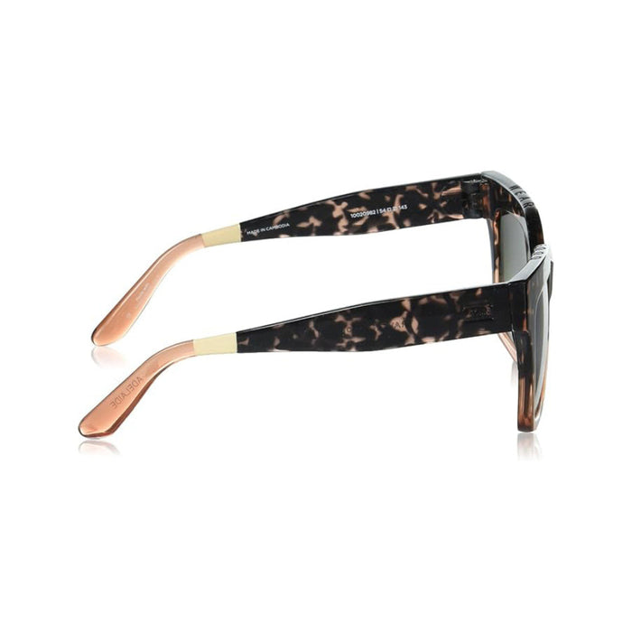 TOMS Women's Blonde Tort Apricot Crystal Fade Frame Olive Gradient Lens Jett Square Sunglasses - 10020982