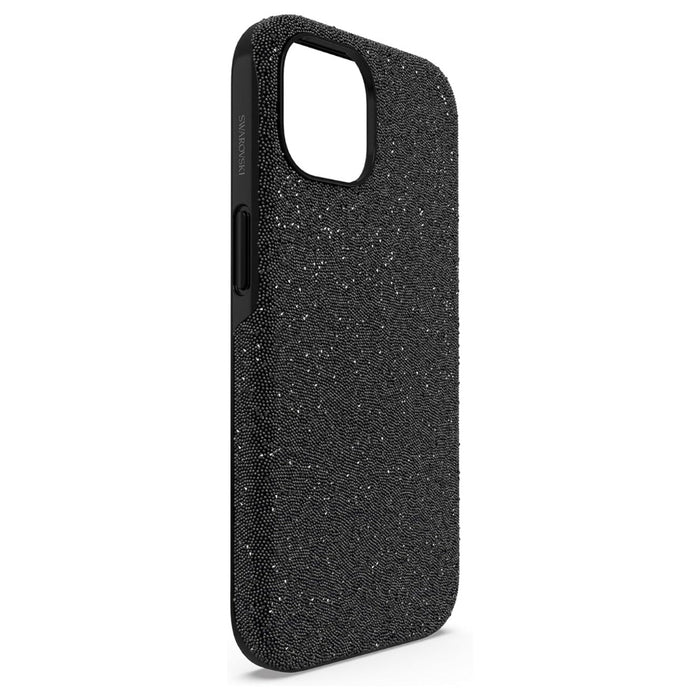 Swarovski Part of the High Collection Unisex Black Crystals High Smartphone Apple iPhone 15 Case - 5680859