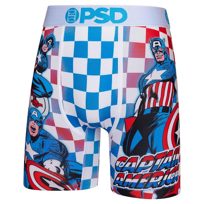 PSD Men's Multicolor Marvel 3-Pack Boxer Briefs Underwear - 124180181-MUL