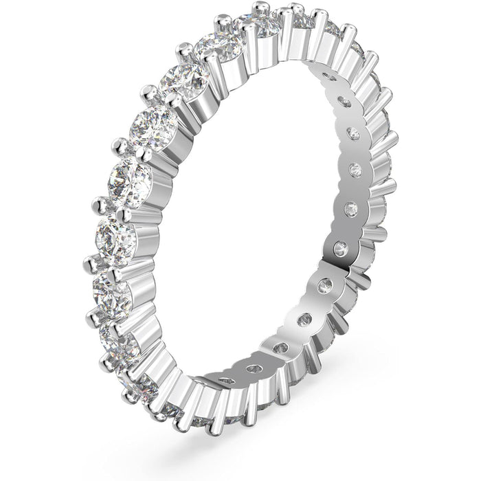Swarovski Women's Clear Crystals Constella Collection Rhodium Tone Finish Ring - 5649213