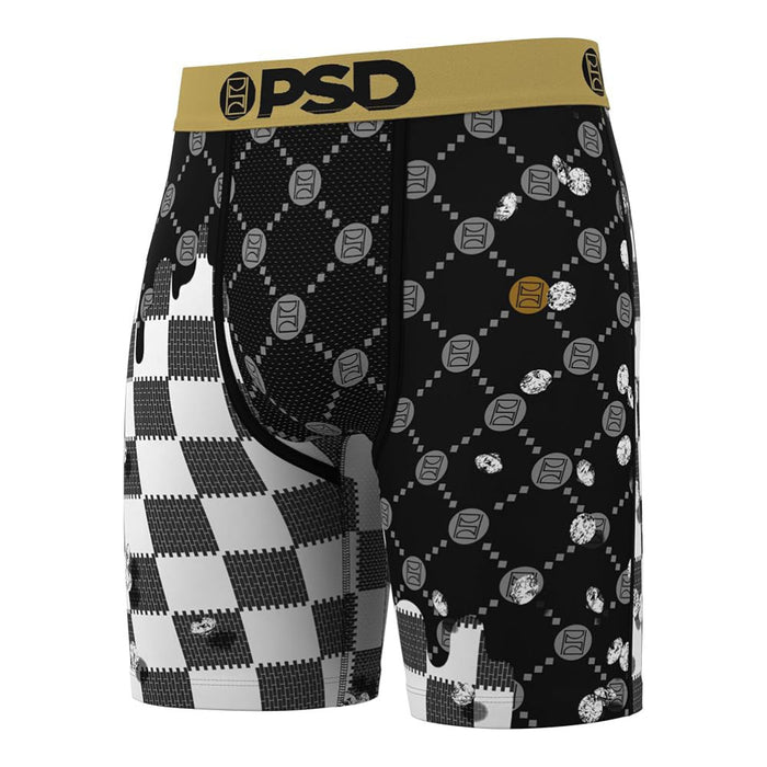 PSD Men's Multicolor Fortune 3 Pack Boxer Briefs Medium Underwear - 325180115-MUL-M