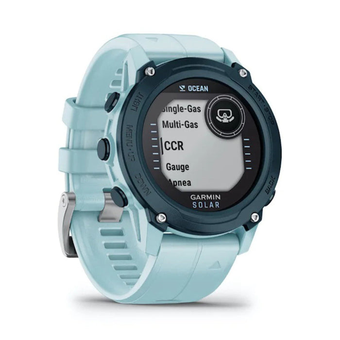 Garmin Unisex Blue Descent G1 Solar Ocean Edition Dive Computer and Smartwatch - 010-02604-04
