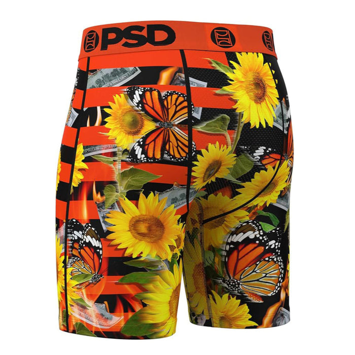 PSD Men's Multicolor Sunfire Split Boxer Briefs Medium Underwear - 324180062-MUL-M
