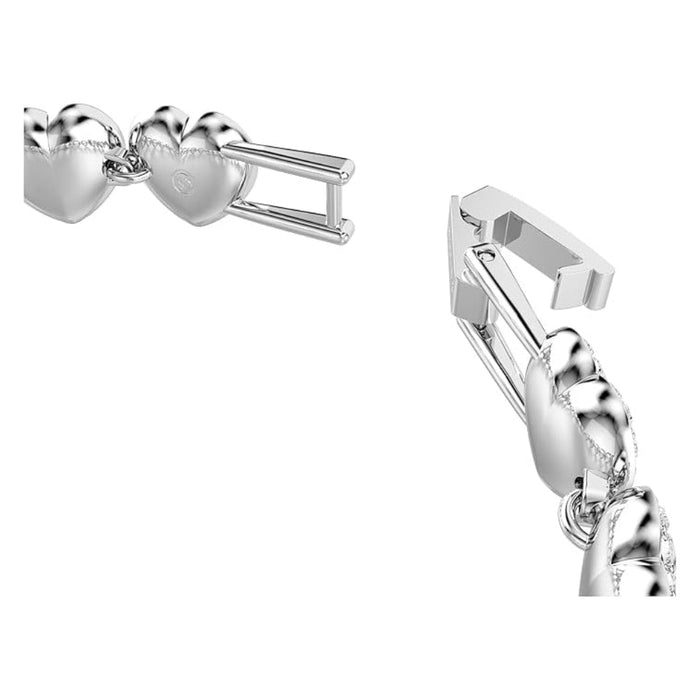 Swarovski Women's Clear Crystals Rhodium finished Ariana Grande x Soft Crystal Bracelet - 5720860