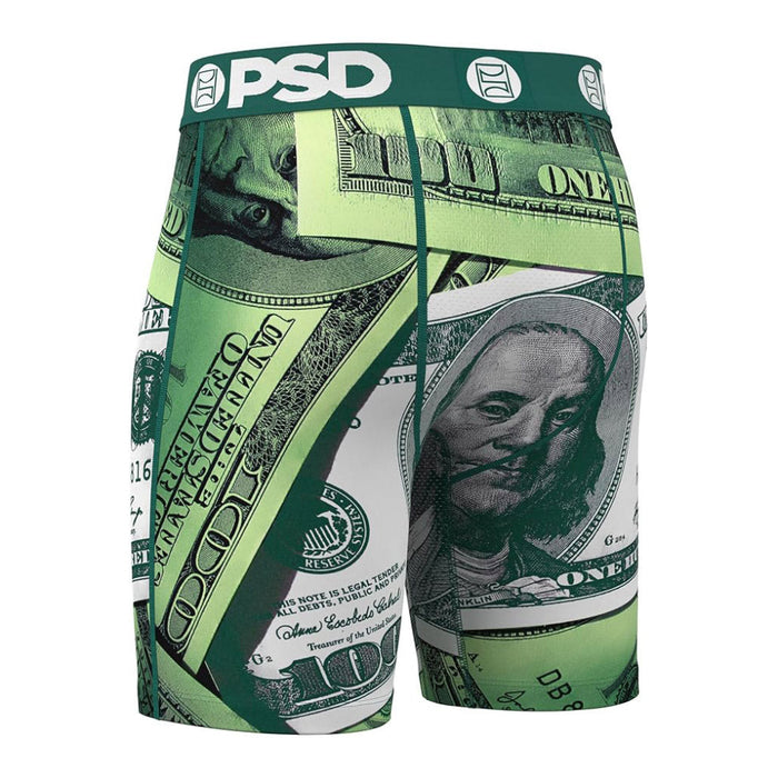 PSD Men's Multicolor Green Bens Boxer Briefs Small Underwear - 425180030-MUL-S