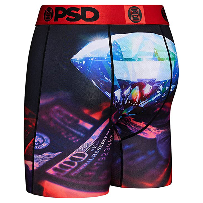 PSD Men's Red Bones Boxer Briefs Extra Large Underwear - 123180050-RED-XL
