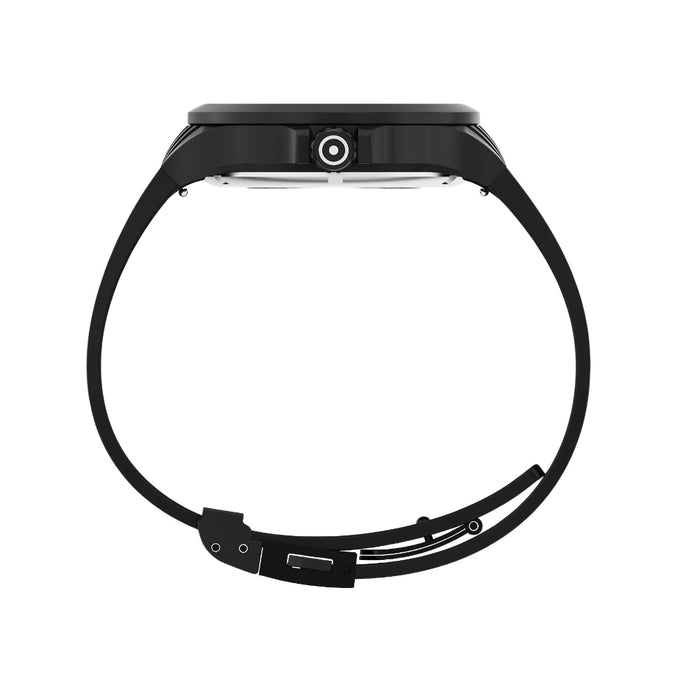 Glock Unisex Black Dial Silicone Rubber Band Automatic Watch - GW-14-1-24