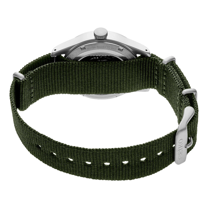 Seiko Men's Sports Green Dial Band 39.4mm Stainless Steel Watch - SRPG33