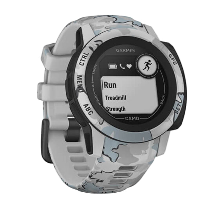 Garmin Instinct 2S Unisex Mist Camo Edition Silicone Band GPS Built For All Elements Multi-GNSS Support Smartwatch - 010-02563-13