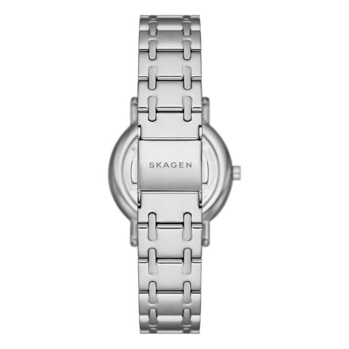 Skagen Signatur Lille Women's Silver Dial Silver Stainless Steel Band Analog Quartz Two-Hand Silver Watch - SKW3123