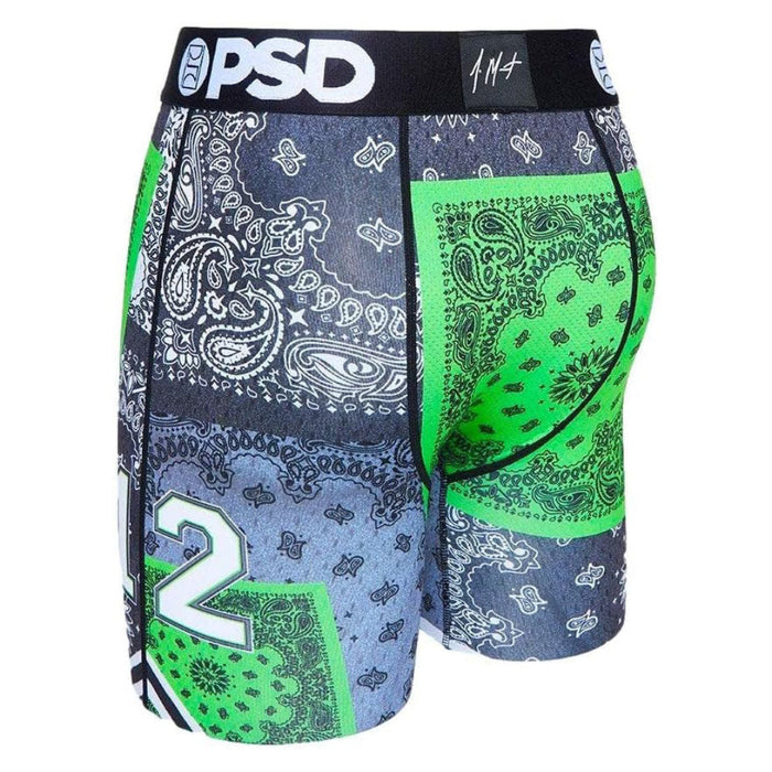 PSD Men's Multicolor Ja Morant Patchwork Boxer Briefs Extra Large Underwear - 421180025-MUL-XL