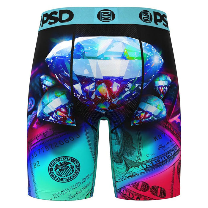 PSD Men's Multicolor Diamond Pentad Boxer Briefs Medium Underwear - 125180054-MUL-M