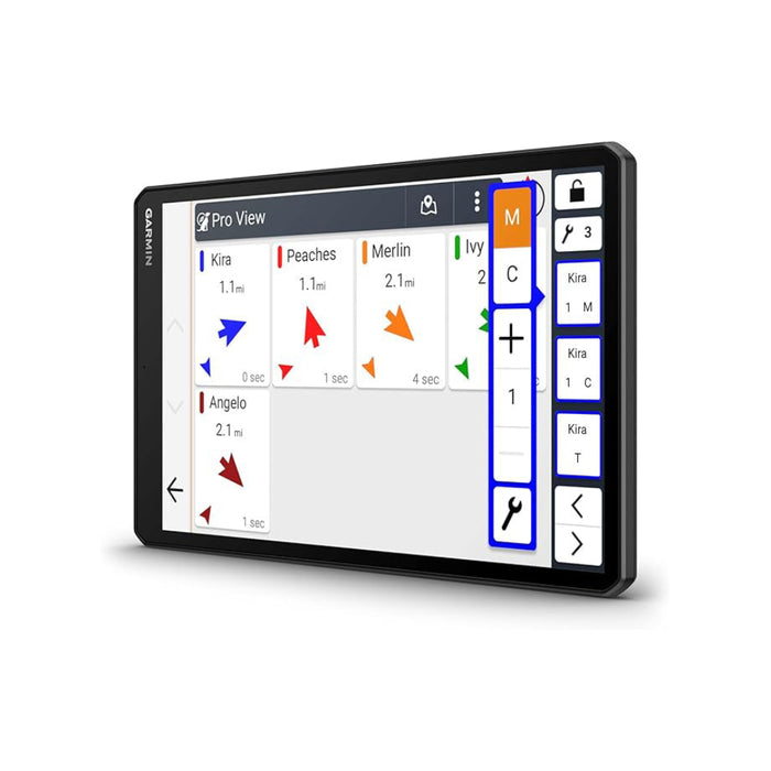 Garmin Alpha® XL Black Track And Train Up To 20 Dogs Pairs Directly To Your Compatible Dog Collars And Handhelds In Vehicle Dog Tracking And GPS Navigator - 010-03394-00