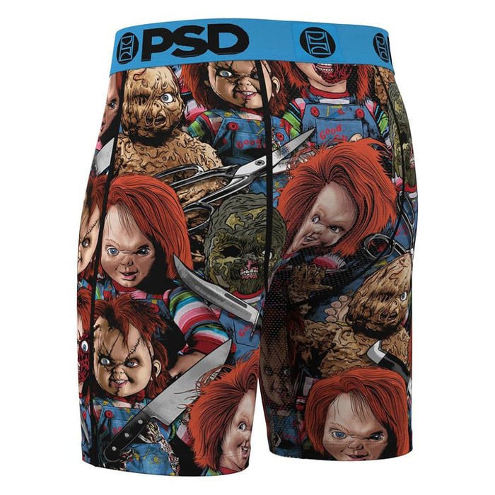 PSD Men's Multicolor Chucky Clones Boxer Briefs Extra Large Underwear - 425180157-MUL-XL