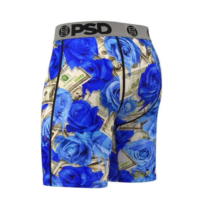 PSD Men's Multicolor Ro$Es Melt Boxer Briefs Large Underwear - 224180021-MUL-L