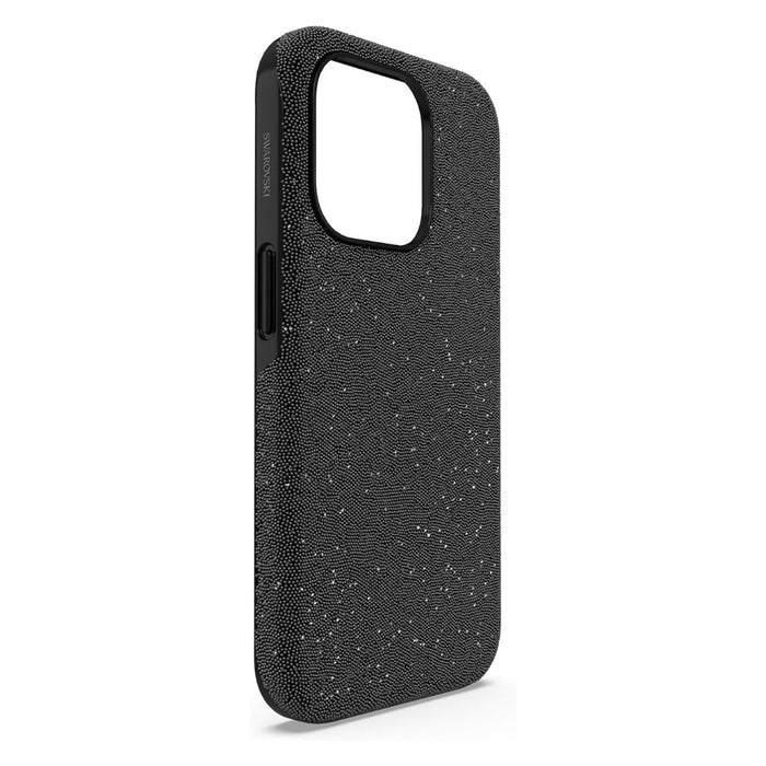 Swarovski Part of the High Collection Unisex Black Crystals High Smartphone Apple iPhone 15 Pro Case - 5680860
