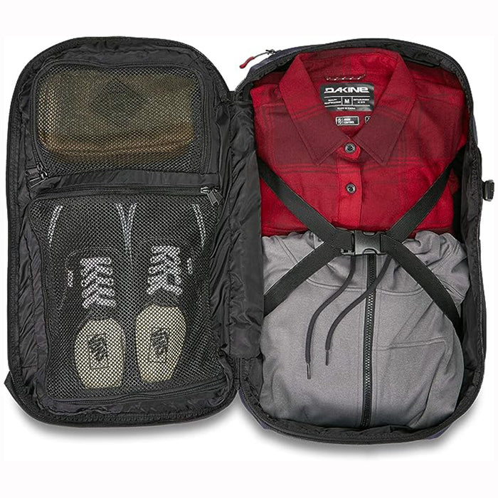 Dakine Unisex Black Ripstop 38L Split Adventure Backpack - 10003417-BLACKRIPSTOP