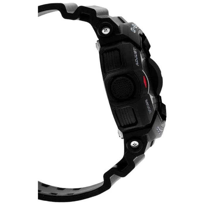 Casio Men's Black Dial Multicolor Resin Band Analog-Digital G-Shock Quartz Watch - GA-400-1BDR