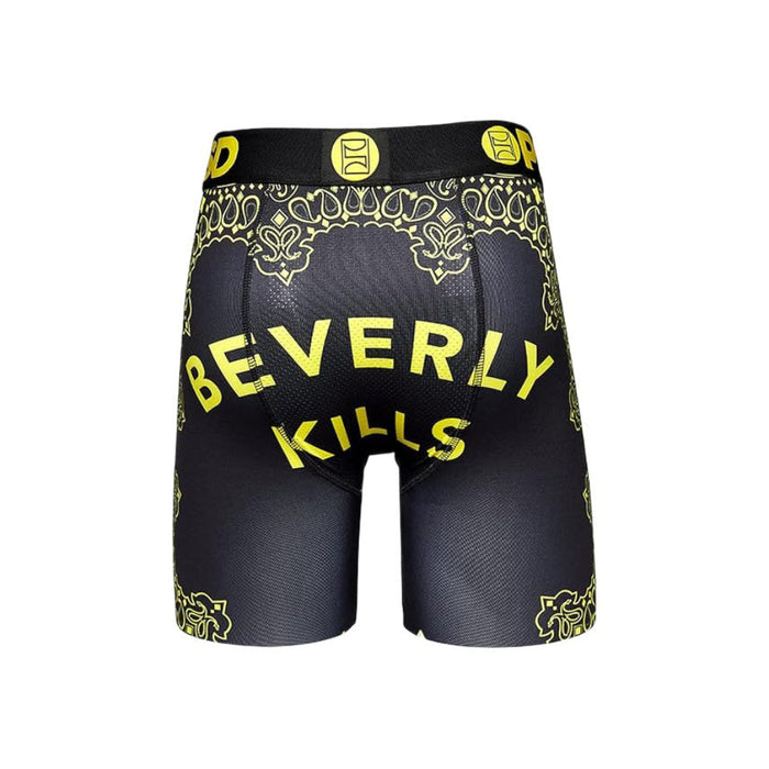 PSD Men's Black Beverly Kills Boxer Briefs Extra Large Underwear - 121180019-BLK-XL