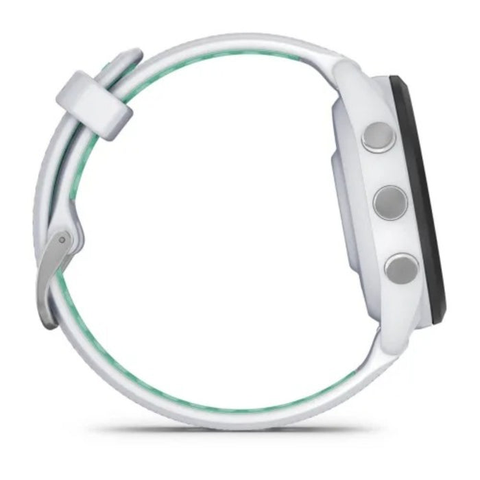 Garmin Whitestone Neo Tropic 42 mm Colorful Amoled Display Training Metrics Recovery Insights Forerunner 265S Running Smartwatch - 010-02810-04