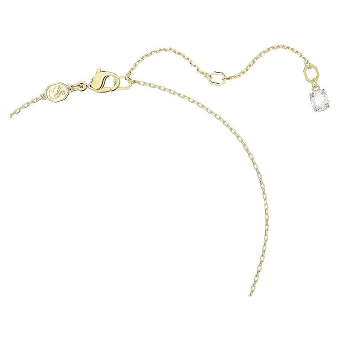 Swarovski Women's Clear Crystal Gold-tone Finish Interlocking Loop Dextera Pendant Necklace - 5668820
