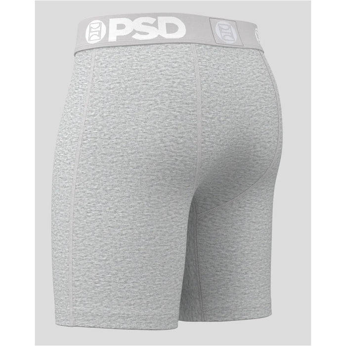 PSD Men's Gray Athl Grey Sld Modal Boxer Brief Large Underwear - 224180164-GRY-L