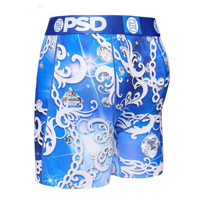 PSD Men's Blue Sterling Boxer Briefs Large Underwear - 322180078-BLU-L