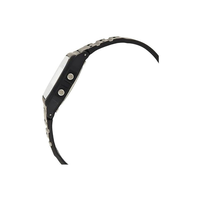 Casio Men's Gray Dial Black Resin Band Digital Japanese Quartz Watch - W-59-1VHDF