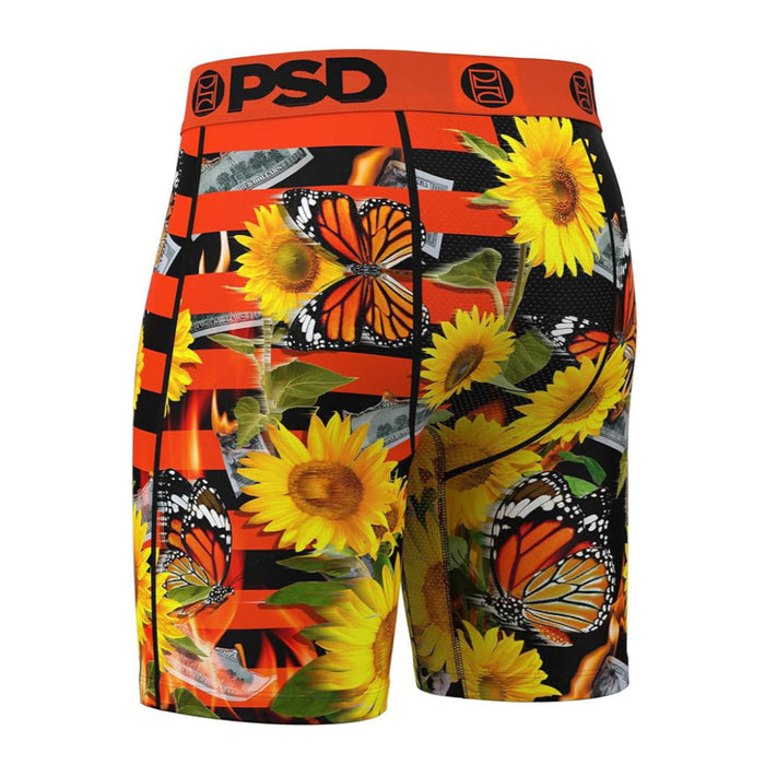 PSD Men's Multicolor Sunfire Split Boxer Briefs Small Underwear - 324180062-MUL-S