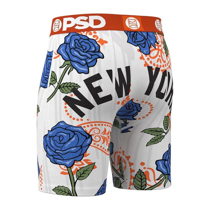 PSD Men's Multicolor New York Roses Boxer Briefs Small Underwear - 325180092-MUL-S