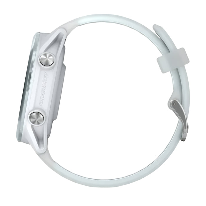 Garmin® Forerunner® 570 42 MM Unisex Cloud Blue Aluminum With Translucent Whitestone/Cloud Blue Band AMOLED Display Training And Recovery Features Advanced GPS Running And Triathlon Smartwatch - 010-02970-01