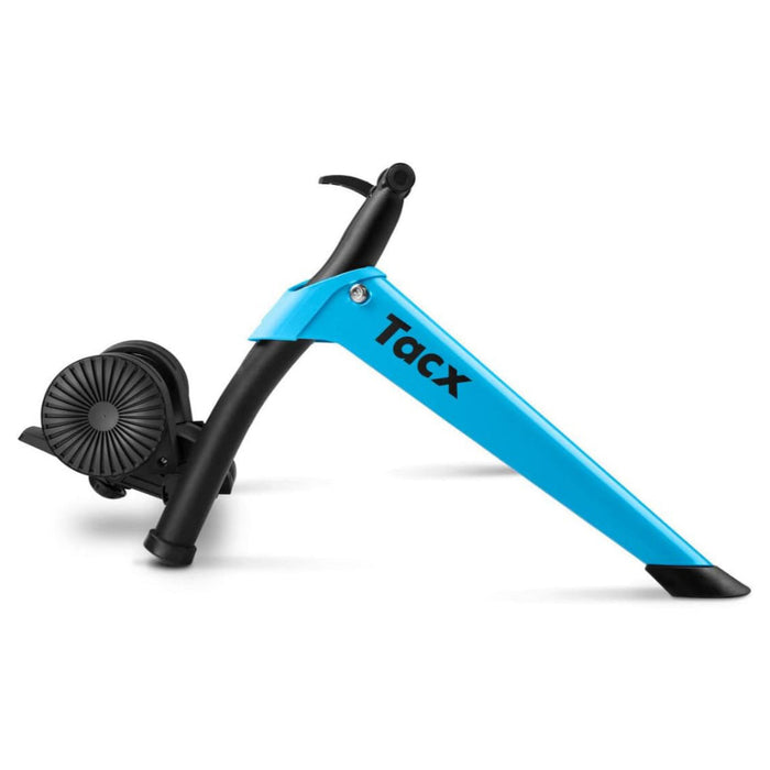 Garmin Unisex Black/Blue Indoor Bike Trainer With Magnetic Brake Speed Sensor Included To Track and Train With Your Favorite Apps TacX Boost Trainer Bundle - 010-02419-02
