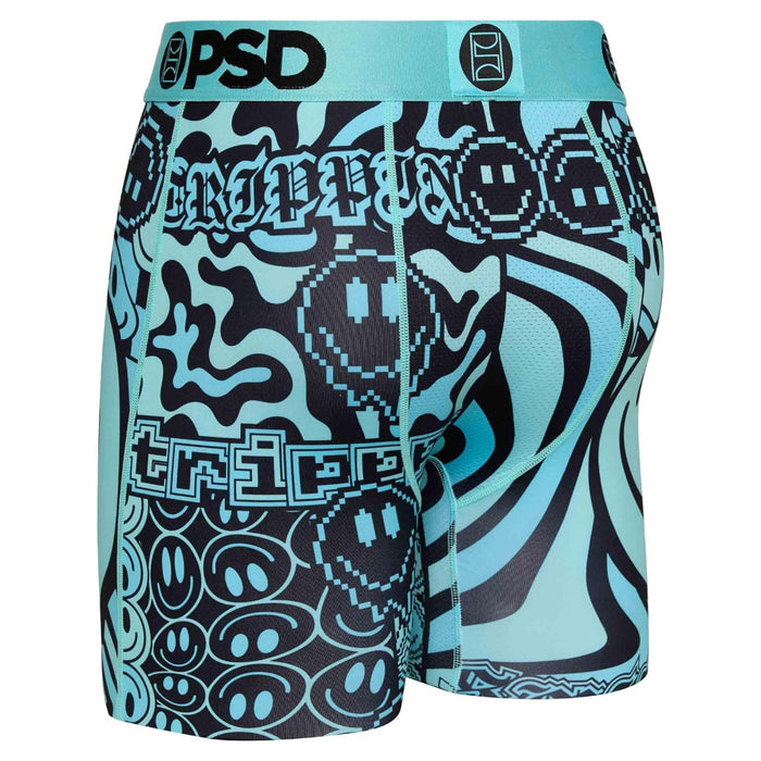 PSD Men's Multicolor Trippin Boxer Briefs Extra Large Underwear - 124180036-MUL-XL