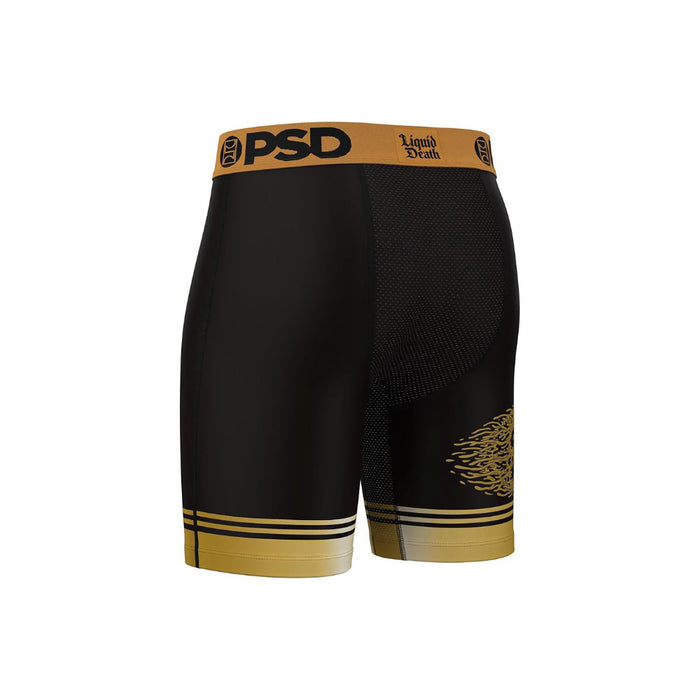 PSD Men's Multicolor Liquid Death Blk Boxer Brief Small Underwear - 224180263-MUL-S