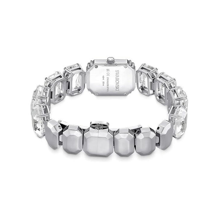 Swarovski Millenia Women's White Dial Silver Band Analog Swiss Quartz Watch - 5621173