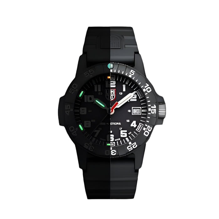 Luminox Men's Black Dial Black Silicone Band Automatic Quartz Analog Watch - XS.0301.L-A
