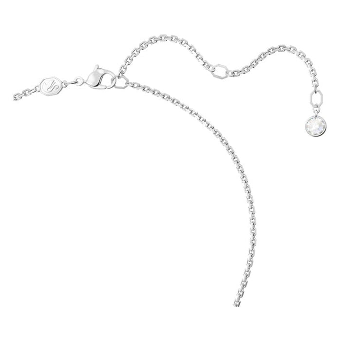 Swarovski Women's White Rhodium Finished Disney Minnie Mouse pendant Necklace - 5667612