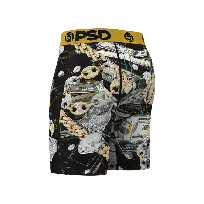 PSD Men's Multicolor Icy Benjis Boxer Briefs Large Underwear - 125180062-MUL-L