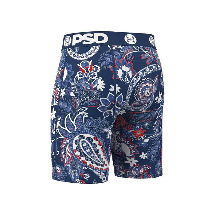 PSD Men's Multicolor Americana Boxer Briefs Small Underwear - 125180224-MUL-S