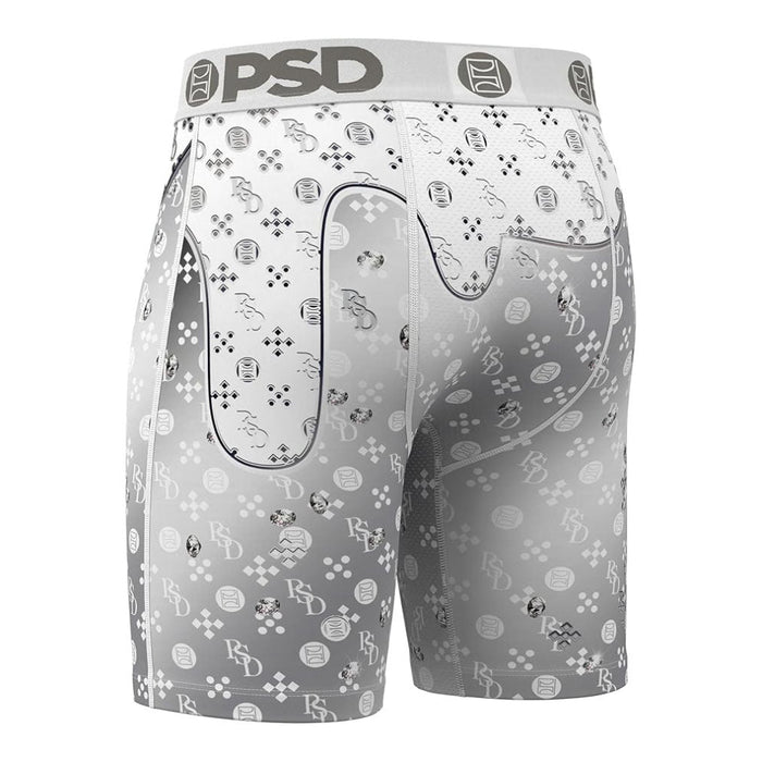 PSD Men's Multicolor Warface White Diamond Boxer Briefs Medium Underwear - 325180024-MUL-M