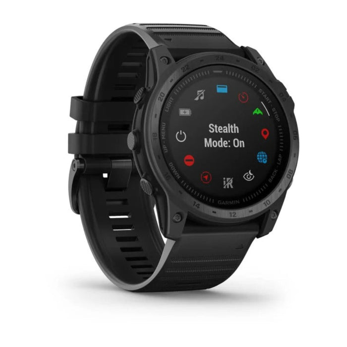 Garmin tactix 7 Standard Edition Silicone Band Ruggedly Built Premium Tactical GPS Smart Watch - 010-02704-00